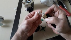 Ремонт насоса стиральной машины.