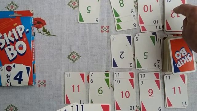 Настольная игра Skip-Bo (Скип Бо). Играем в настольные игры с детьми. смотреть онлайн