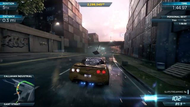 Chevrolet Corvette vs Mercedes Benz SLS AMG смотреть онлайн