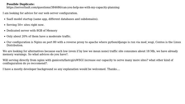 Deploying django for lot of sites with low traffic смотреть онлайн