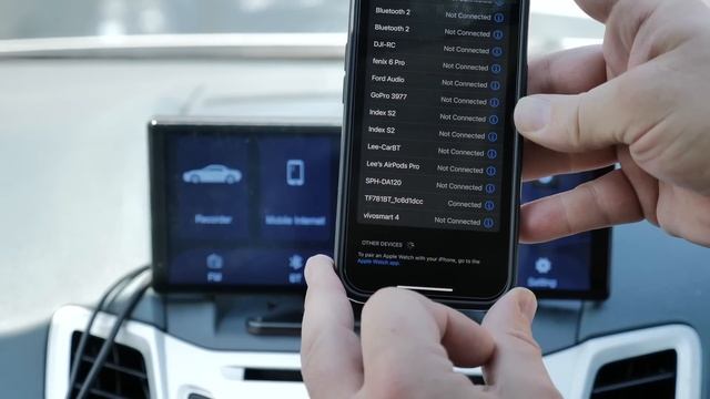 Easily add CarPlay / android auto to any car - Seicane dashcam смотреть онлайн