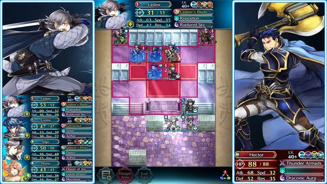 Laslow vs. Legendary Hector LHB Abyssal ft. Lucina, Inigo, and Peony смотреть онлайн