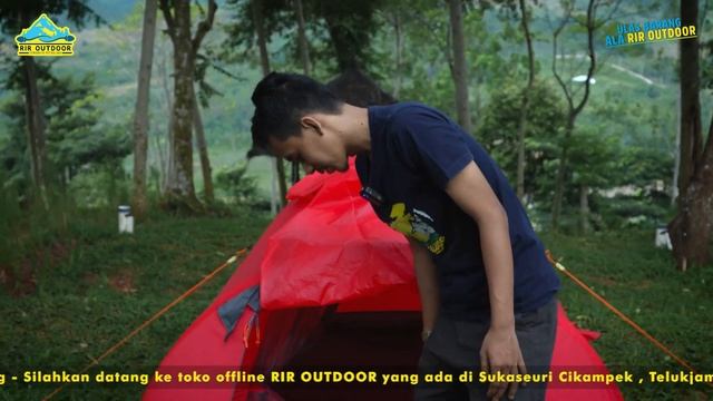 TENDA CAMPING TENDAKI JAVA 2 LIGHT FRAME ALLOY PU 4000 MM | ULAS BARANG ALA RIR OUTDOOR смотреть онлайн