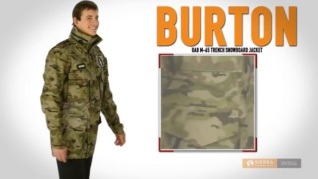 Burton UAB M-65 Trench Snowboard Jacket - Waterproof (For Men) смотреть онлайн