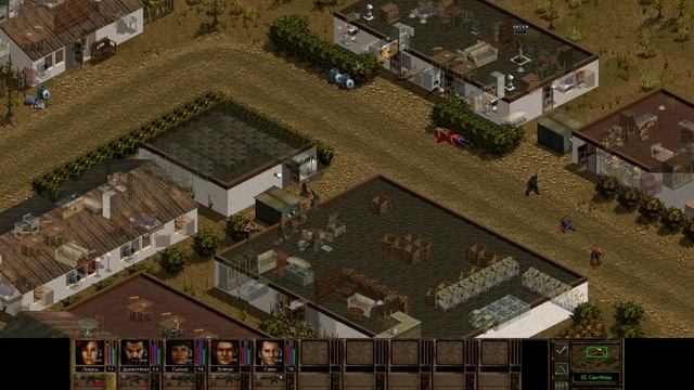 73 Jagged Alliance 2 1.13 EXPERT. Пусть все знают, ради денег, торговцы оружием всех поубивают!