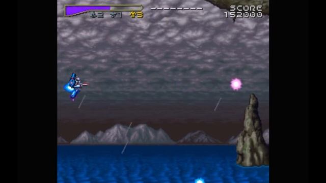 Super Nintendo (Snes) 16-bit Choujikuu Yousai Macross Scrambled Valkyrie  Stage 2