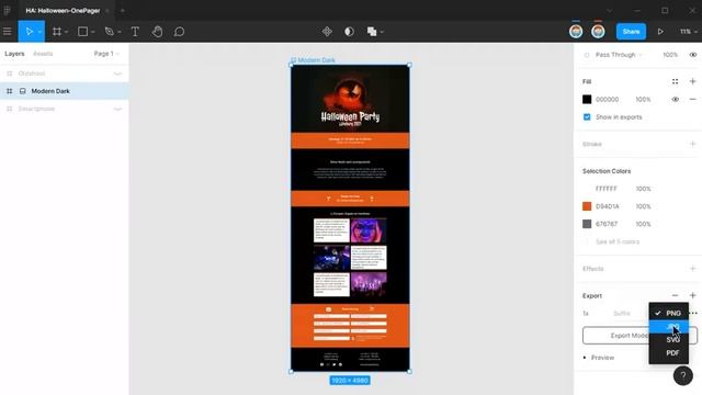 [Figma] Export as PNG / JPG / SVG / PDF смотреть онлайн