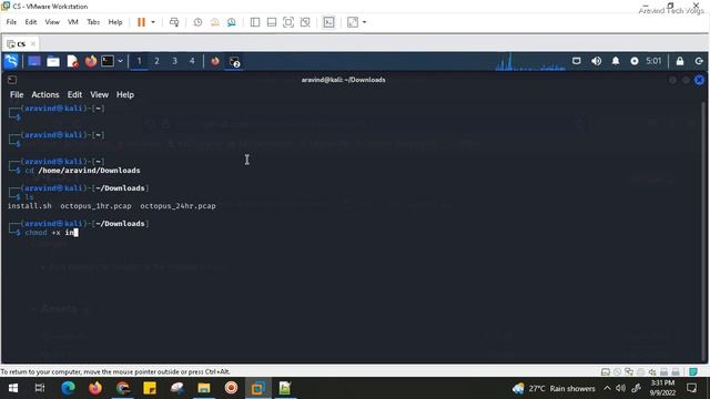 how run shell script in kali linux смотреть онлайн