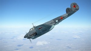 Советский  пикирующий  бомбардировщик  Пе-2 87 серии. Бомбы 500 кг. "IL-2 Sturmovik Great Battles".