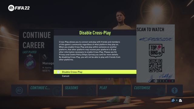 FIFA 22: How To Enable Cross Play (PS5, Xbox Series S/X) смотреть онлайн