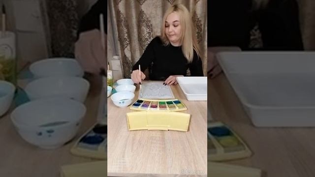 нетрадиционная техника рисование солью смотреть онлайн