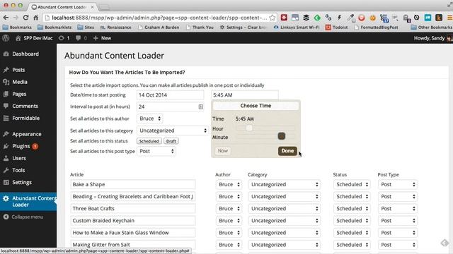 WordPress Article Uploader Plugin смотреть онлайн