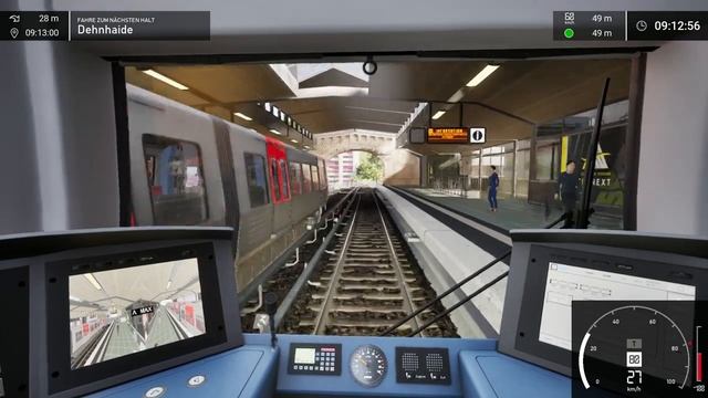 SubwaySim Hamburg | Auf der Linie U3 mit dem neuen Update | Gameplay смотреть онлайн