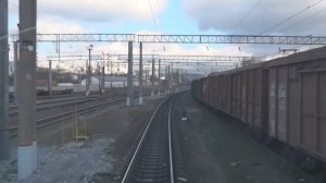 Вид из кабины электровоза от Новороссийска до Крымской FULL EDITION