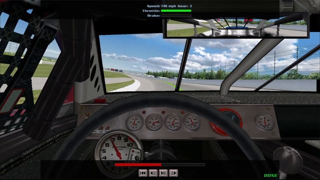 Pocono Raceway in NASCAR Racing 2002 Season смотреть онлайн