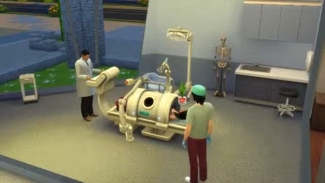 The Sims 4 go to work going to the hospital to have a baby смотреть онлайн