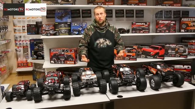 Обзор серии моделей HPI Savage от RCMOTORS.RU смотреть онлайн