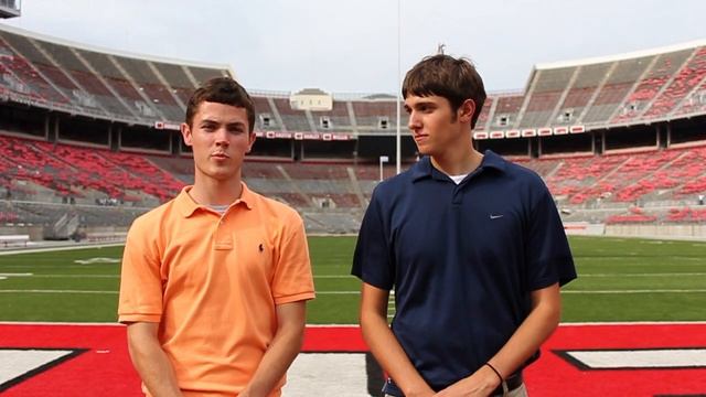 Urban Meyer and Braxton Miller react to 56-10 win against Miami смотреть онлайн