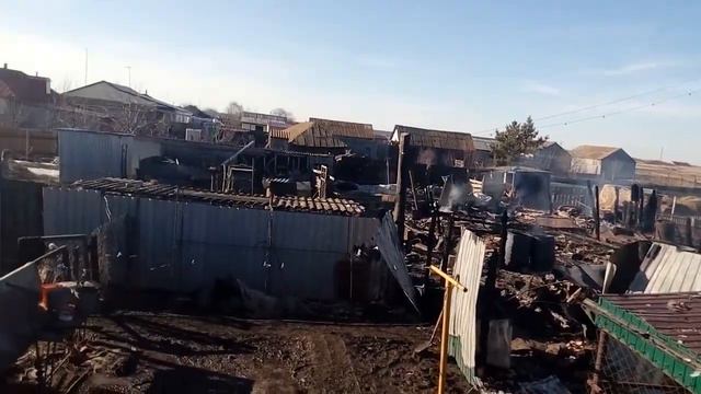 Возгорание Саратовская область Калининский район село Таловка произошло из за соседей. смотреть онлайн