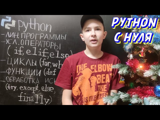 Язык программирования Python с нуля - Лин. прогр., Условные операторы, Циклы, Функции, обраб. искл. смотреть онлайн