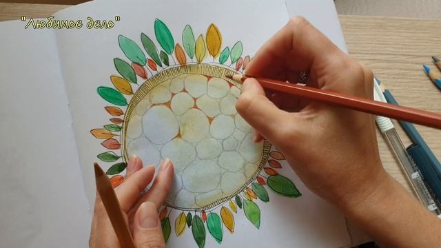 Рисование мандалы процесс релакс? смотреть онлайн