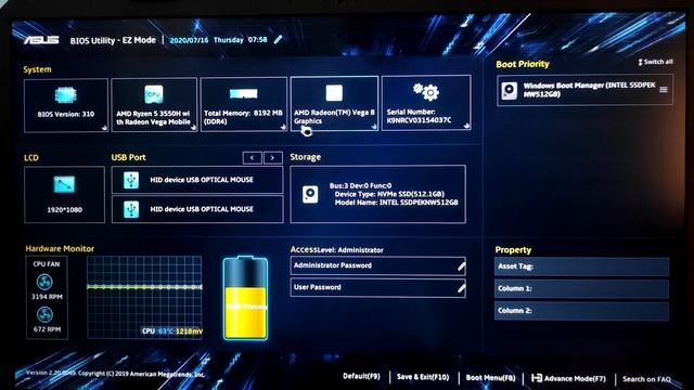 How to reduce Radeon Vega 8 graphics memory and increase RAM size | Asus Tuf laptops смотреть онлайн