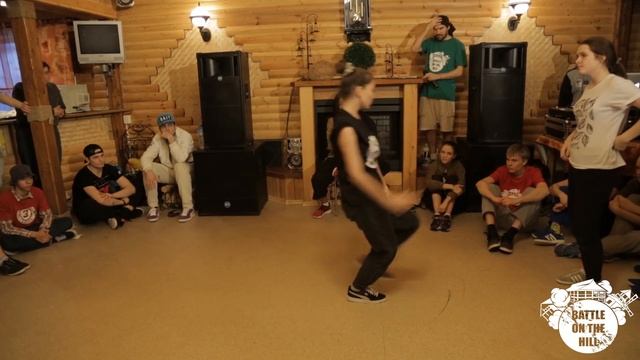 BATTLE ON THE HILL Hip-Hop 1/8 Есть чуть чуть vs Соня Стрельцова смотреть онлайн