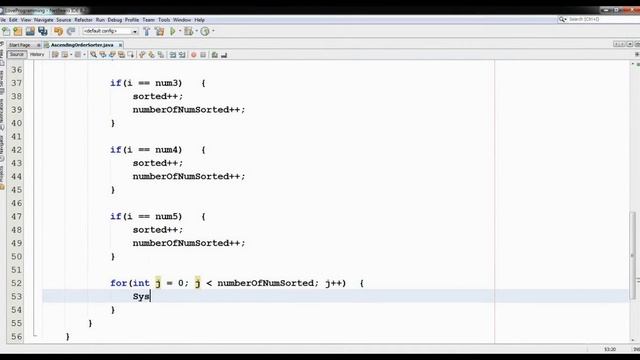 Sorting Without Using Array смотреть онлайн