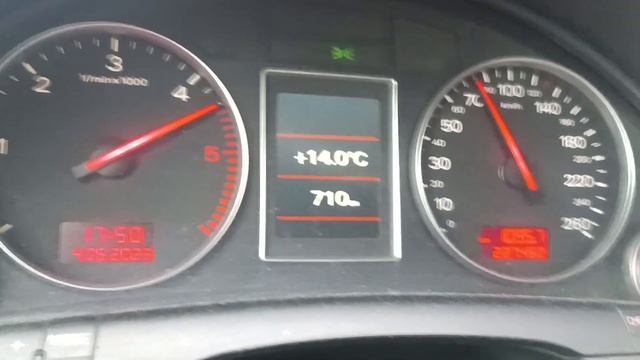 Audi A4 B6 1.9 tdi 131 HP acceleration смотреть онлайн