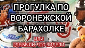 ПРОГУЛКА ПО ВОРОНЕЖСКОЙ БАРАХОЛКЕ ИЛИ ГДЕ БЫЛИ, ЧТО ВИДЕЛИ.