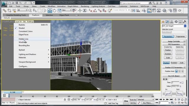 3ds Max Design for AutoCAD users смотреть онлайн
