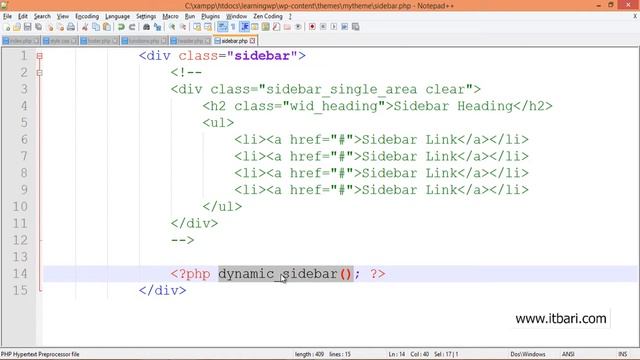 55 Sidebar Registration ITBari Tutorial смотреть онлайн