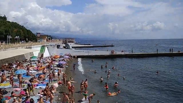 Алушта пляж Фестиваль красок 3.08.2019!!! смотреть онлайн