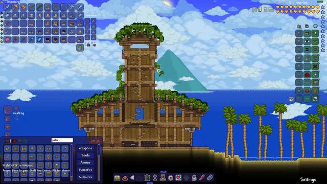 Terraria Beach Bar | Speed Build | смотреть онлайн