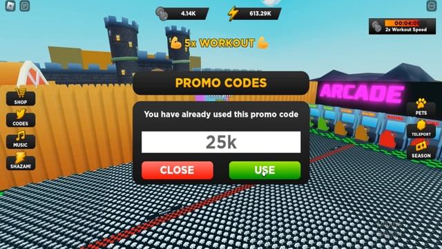 Roblox Strongman Simulator New Code March 2023 смотреть онлайн