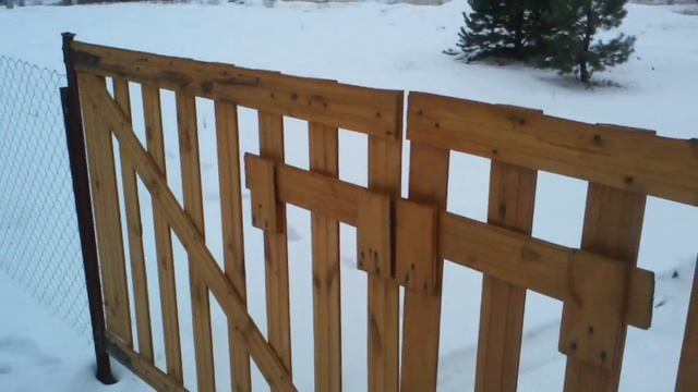Ворота для дачи своими руками– дешево и сердито! смотреть онлайн