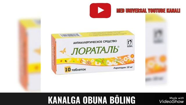 LORATAL TABLETKASI HAQIDA MA'LUMOT. ЛОРАТАЛ ТАБЛЕТКАСИ ХАҚИДА МАЬЛУМОТ. #ЛОРАТАЛ #LORATAL смотреть онлайн