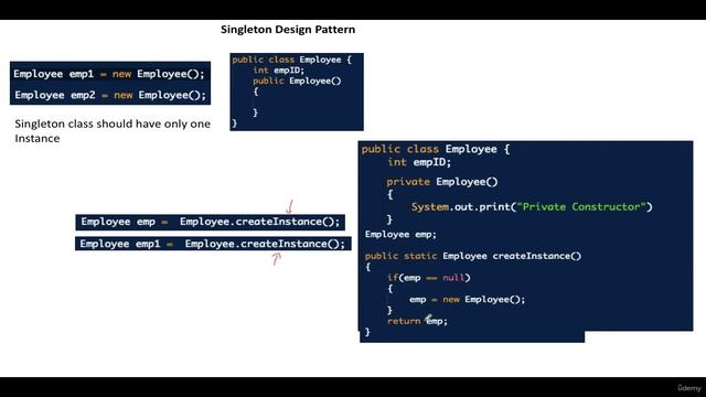 Singleton Design Pattern смотреть онлайн