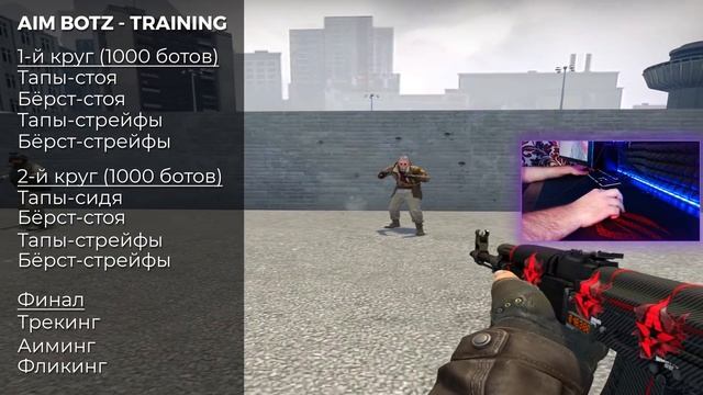 Тренировка стрельбы от ПРО-игрока с HLTV | Как тренировать стрельбу в CS:GO? [Гайд] смотреть онлайн