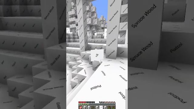Beating Minecraft with the MOST CURSED Shader Pack EVER #short смотреть онлайн
