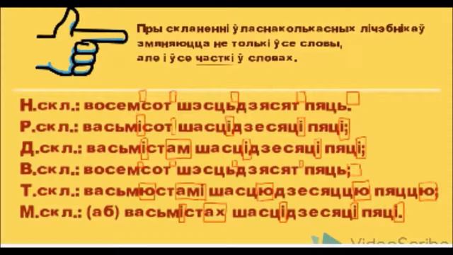уласнаколькасныя лічэбнікі смотреть онлайн