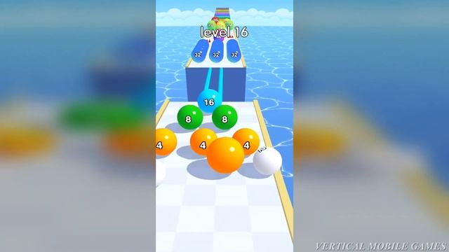 Run Ball 3D - Ball Run 2048 Game Level 1-30 смотреть онлайн