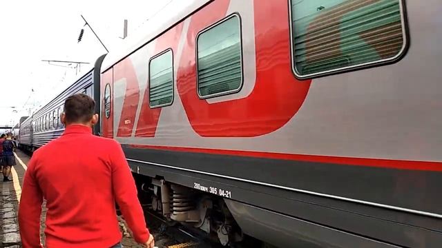 Отправление туристического поезда Байкальская сказка со станции Нижнеудинск ВСЖД смотреть онлайн