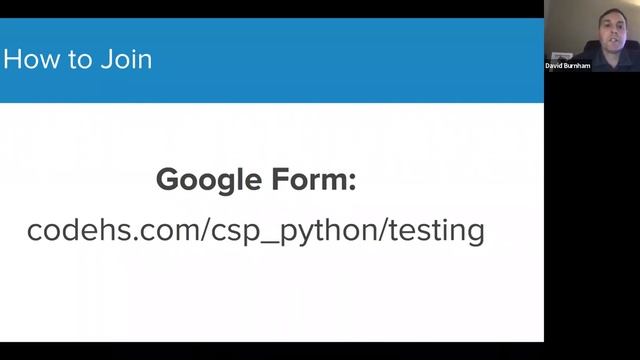 CodeHS Webinar: AP CSP in Python Course Overview смотреть онлайн