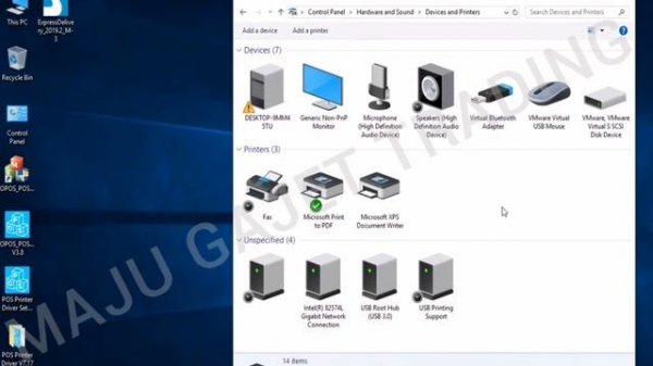 Xprinter XP-420B Windows USB Printer Driver Installation Guide Method Cara Install
