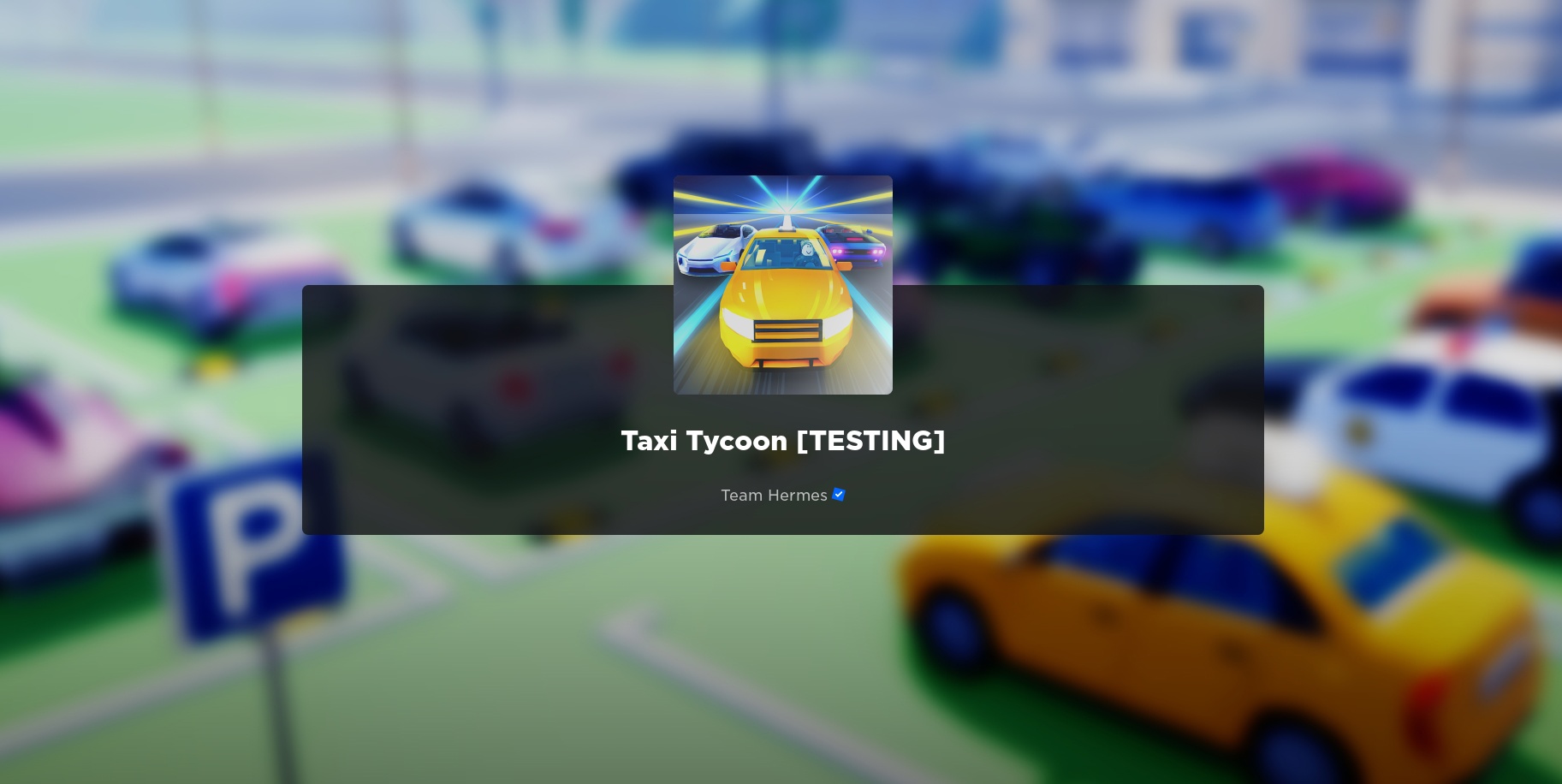 Taxi Tycoon|Roblox Game