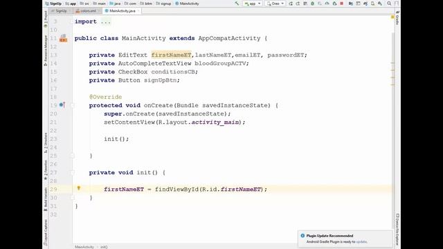 Android Apps Development: Sign Up Button, Connect Java [ Tutorial - 5 ] latest version Part 23 смотреть онлайн