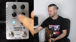 Mooer Groove Loop X2 - Stereo Looper / Drum Machine