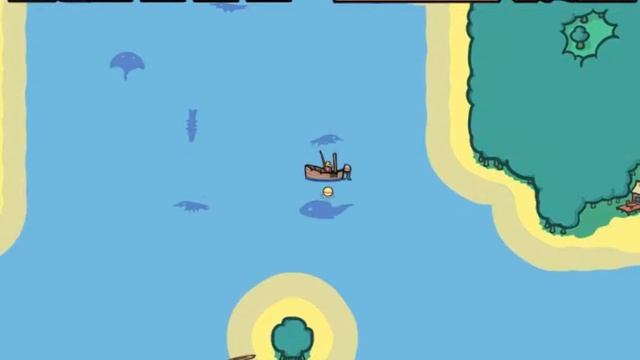 Flash Игра ~ FISHY waters ~ Женщина рыбак смотреть онлайн