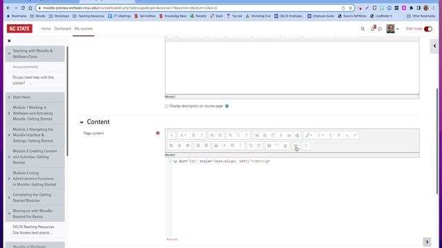 Embedding Web Content in a Moodle Page смотреть онлайн